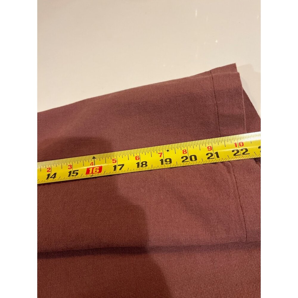 High-Waisted Mauve Wide-Leg Culottes With Pleats & Pockets - Picture 6 of 10